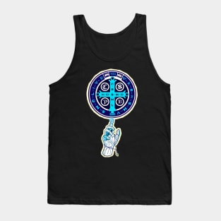 Saint Benedict Medal Tank Top